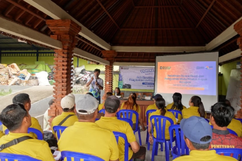 BRI Peduli Tingkatkan Mutu Pupuk Kompos, Solusi Sampah di Bali