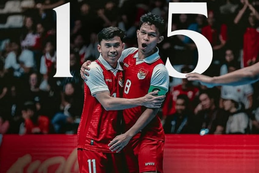 Timnas Futsal Indonesia Pesta Gol 5-1 ke Gawang Belanda