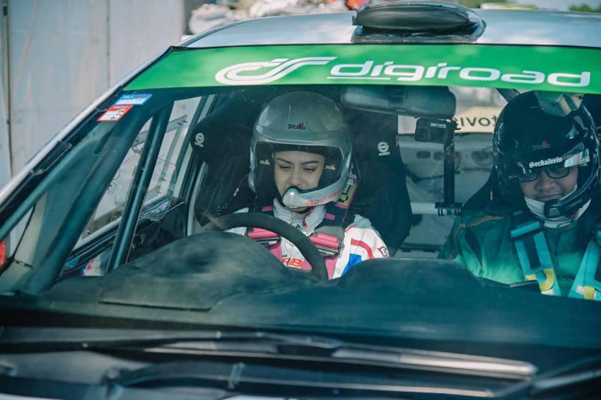 Profil Diva Zahra, Pembalap Cantik yang Tampil Moncer di Kejurnas Sprint Rally 2025