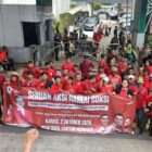 500 Mawar Merah SOKSI Bentuk Apresiasi ke Menkum Supratman