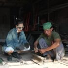 Azia Riza Jadi Tukang Las Dadakan, Tapi Malah Kabur sebelum Api Nyala!