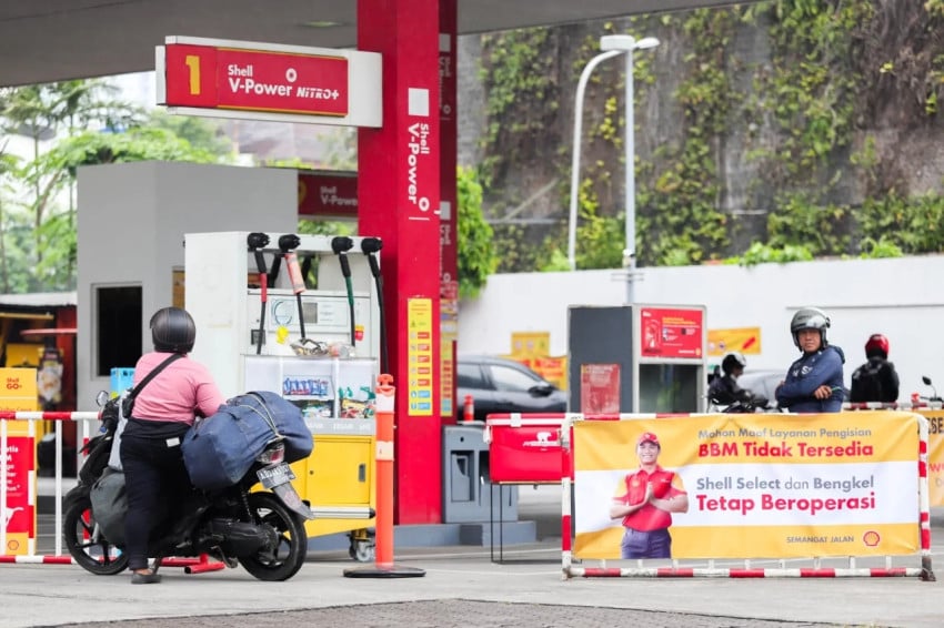 BBM Pertamina Tak Laku di Jual ke Swasta, SPBU Shell Layani Jasa Bengkel