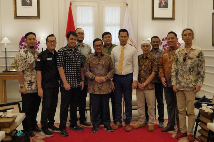 Bertemu Pramono, Himpunan Pedagang Pasar Pramuka Tolak Biaya Sewa Rp425 Juta