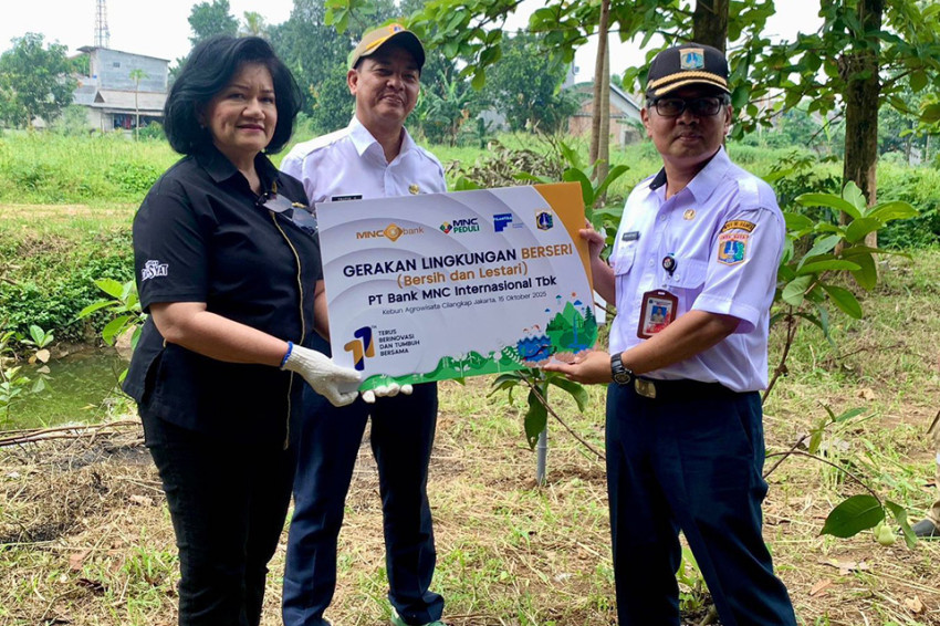 Gerakan Lingkungan Berseri, MNC Bank Komitmen Dukung Target Net Zero dan SDGs