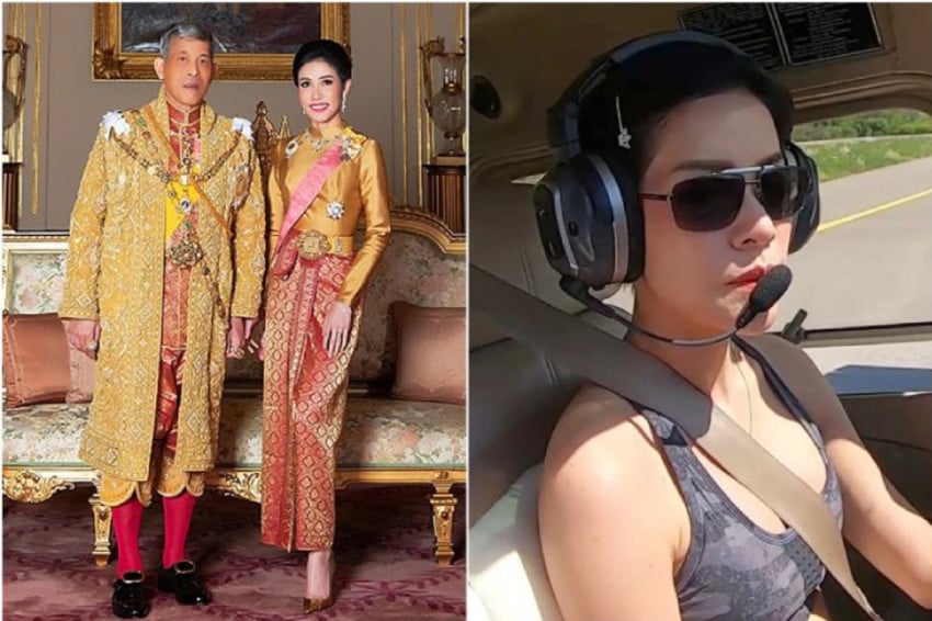 Karier Militer Mayjen Sineenat Wongvajirapakdi, Selir Resmi Raja Thailand Sepanjang Sejarah