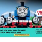 Petualangan Seru Si Kereta Biru, Penuh Tawa dan Seru!