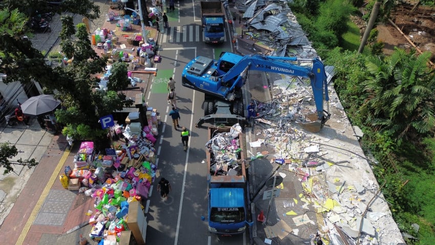 Pasar Barito Dibongkar, Pramono Sebut untuk Memperluas Ruang Terbuka Hijau