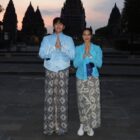 Pevita Pearce Pamer Foto Bareng Ji Chang Wook di Prambanan, Kompak Berbusana Adat Jawa