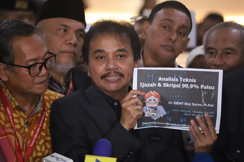 Roy Suryo Sebut UGM Bakal Nyatakan Penyesalan Sebut Ijazah Jokowi Asli: Kami Tunggu Tanggal Mainnya