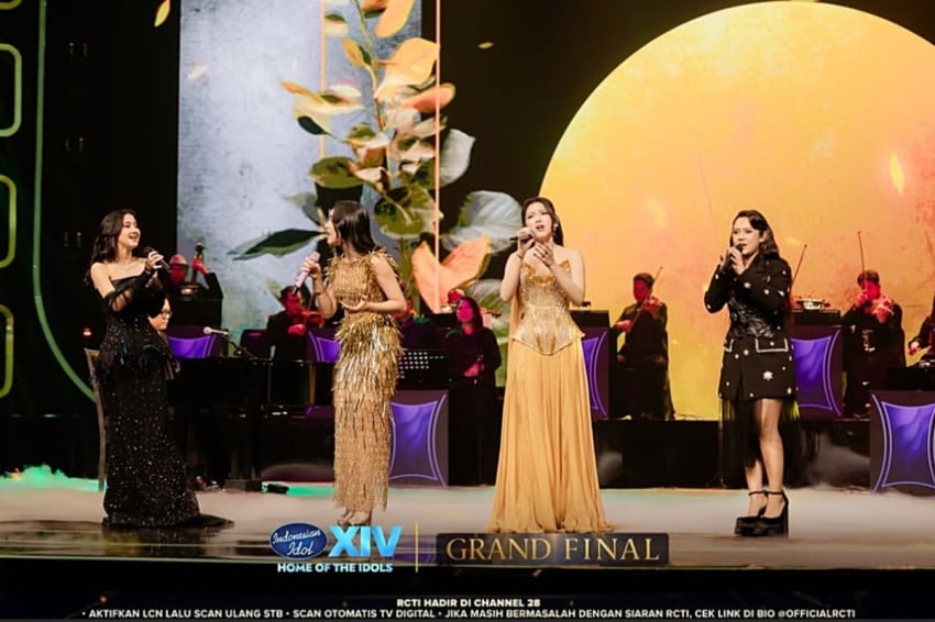 Penampilan Lyodra, Tiara, Ziva, dan Keisya Levronka Bikin Studio Grand Final Indonesian Idol XIV Pecah