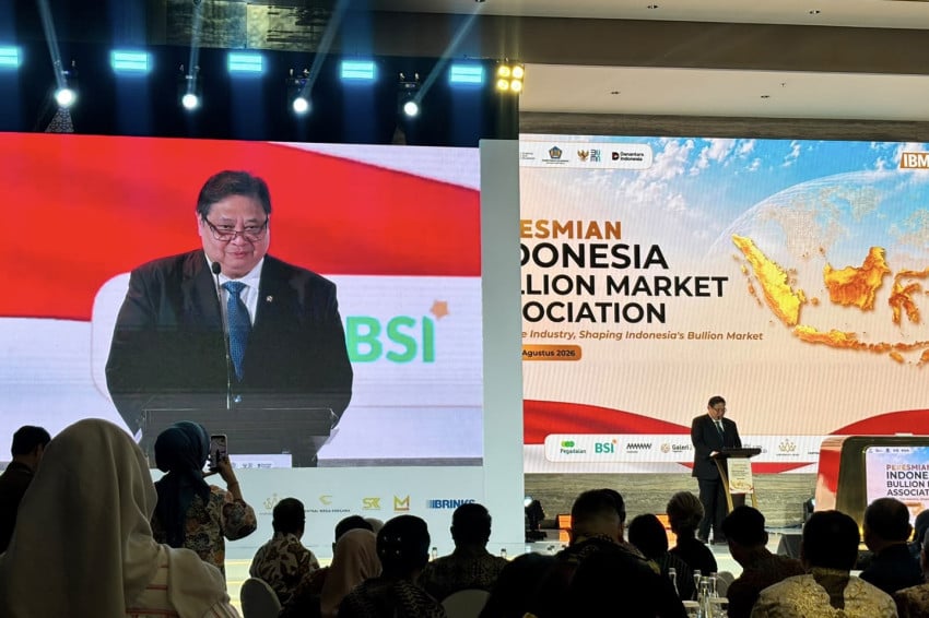Incar 1.800 Ton Emas di Bawah Bantal, Airlangga Dorong Integrasi Ekosistem Bullion Bank
